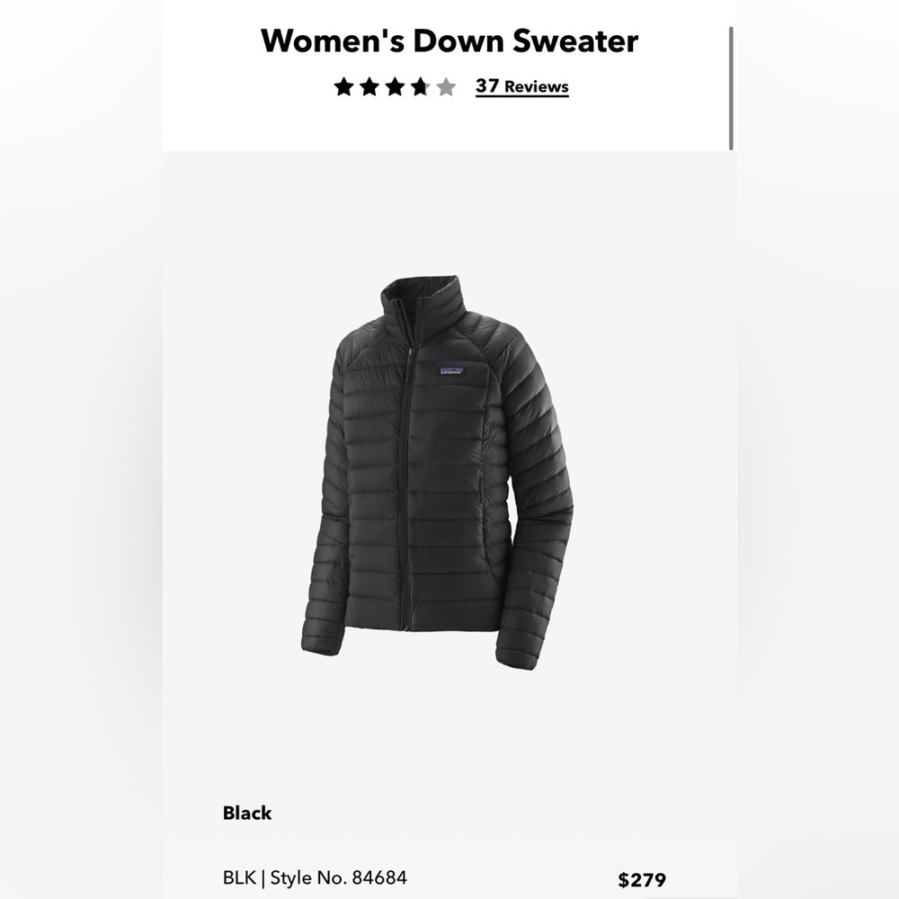 Patagonia Women’s Down Sweater